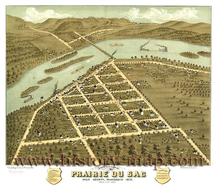 Prairie du Sac, Wisconsin wwwhistorymapcompicture004picturesWisconsin