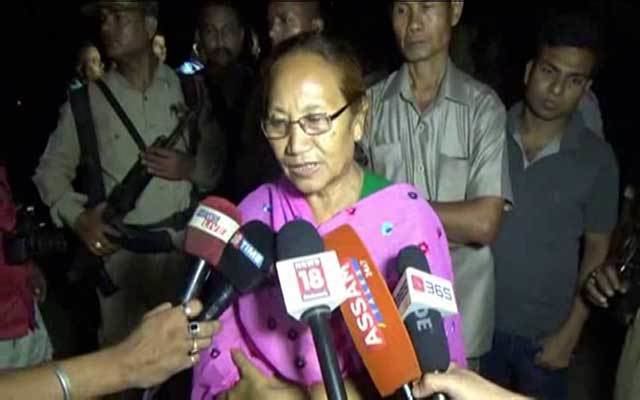 Pramila Rani Brahma Forest minister Pramila Rani Brahma visits Kaziranga rhino killed