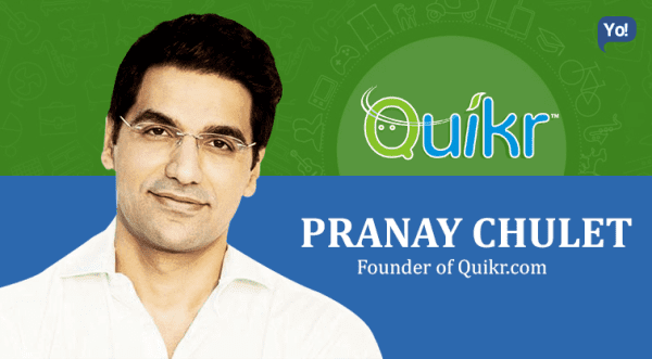 Pranay Chulet Pranay Chulet Founder amp CEO Quikr CrunchBase