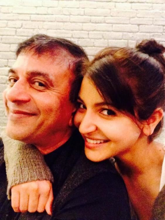 Prasad Bidapa Anushka Sharma snapped with Prasad Bidapa PINKVILLA