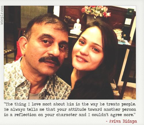 Prasad Bidapa 7 Father39s Day Questions to the Gorgeous Aviva