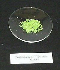 Praseodymium(III) chloride httpsuploadwikimediaorgwikipediacommonsthu