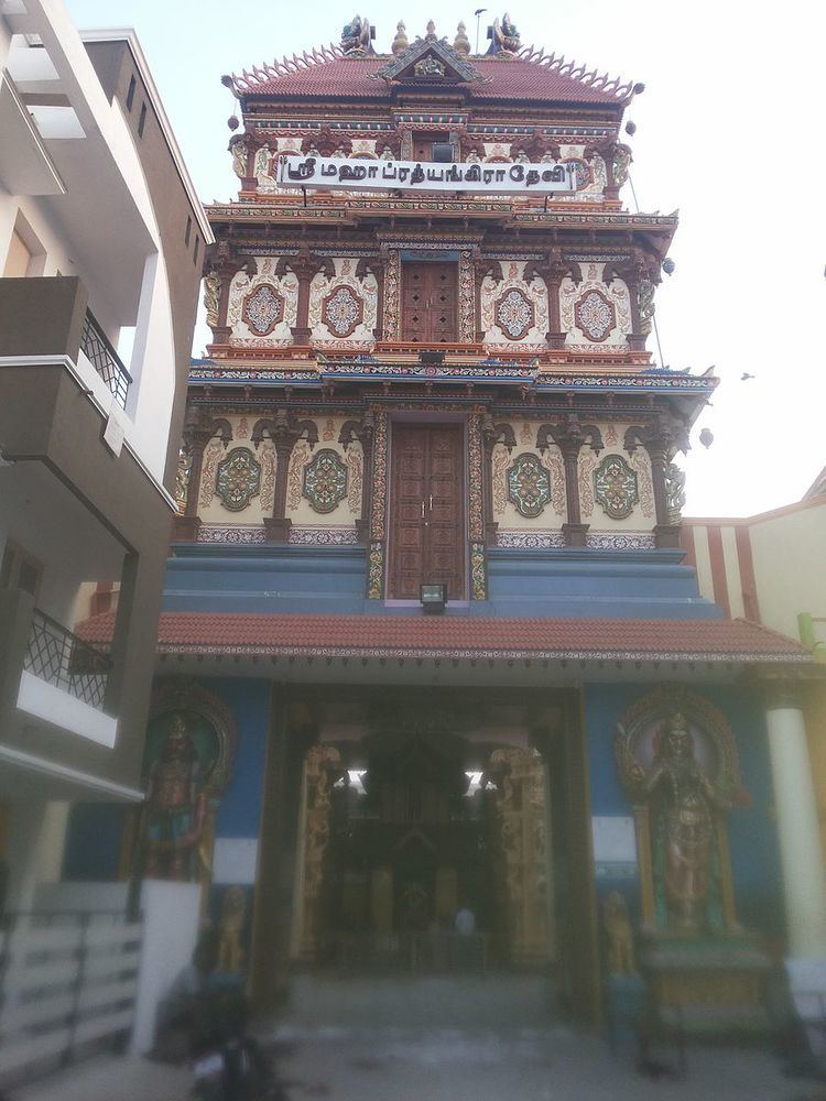 Prathyangira Devi Temple, Shollinganallur