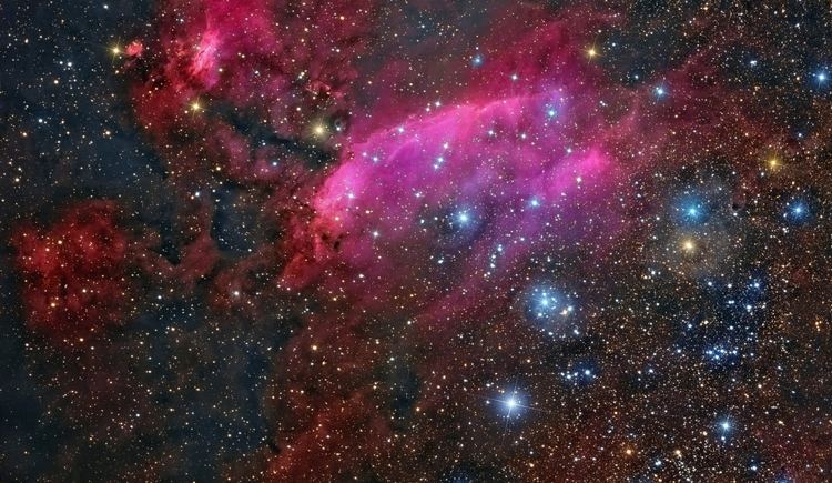 Prawn Nebula APOD 2016 December 9 IC 4628 The Prawn Nebula