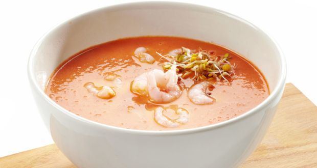 Prawn soup Kerala Prawn Soup Recipe by Roopa Gulati NDTV Food