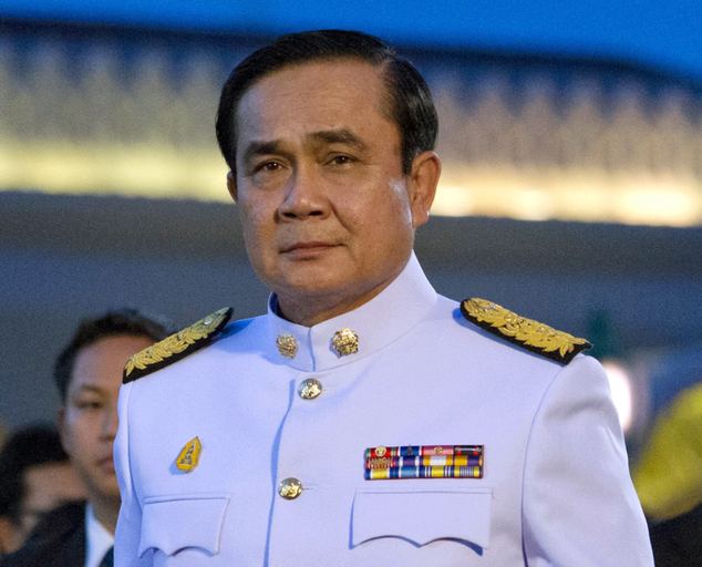 Prayut Chan-o-cha Thai coup leader visits Myanmar on 1st trip abroad Daily Mail Online