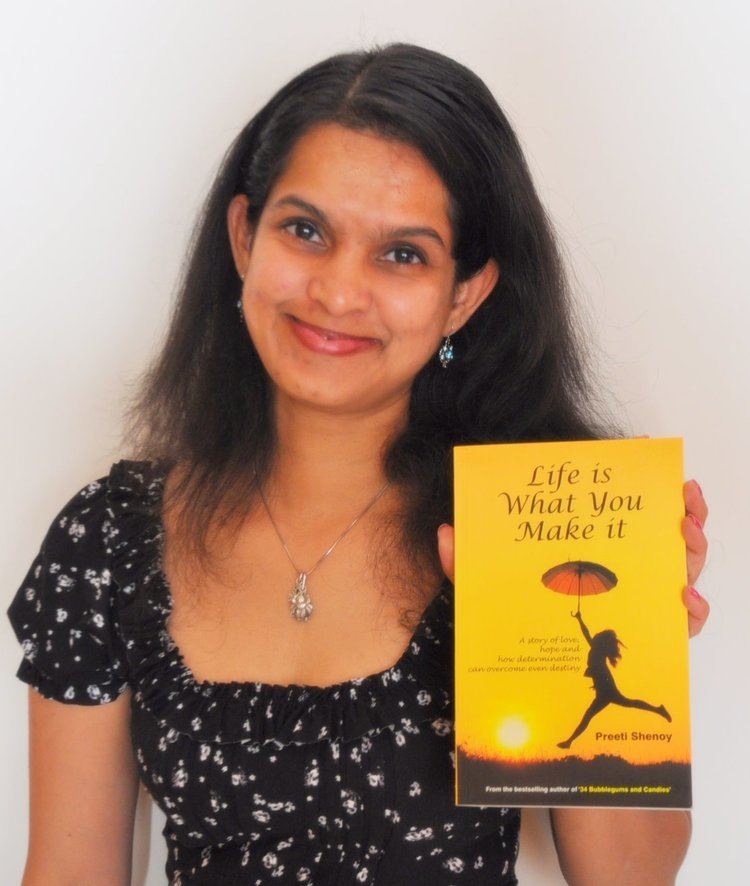 Preeti Shenoy LIFE IS WHAT YOU MAKE IT BY PREETI SHENOY The Author39s Blog