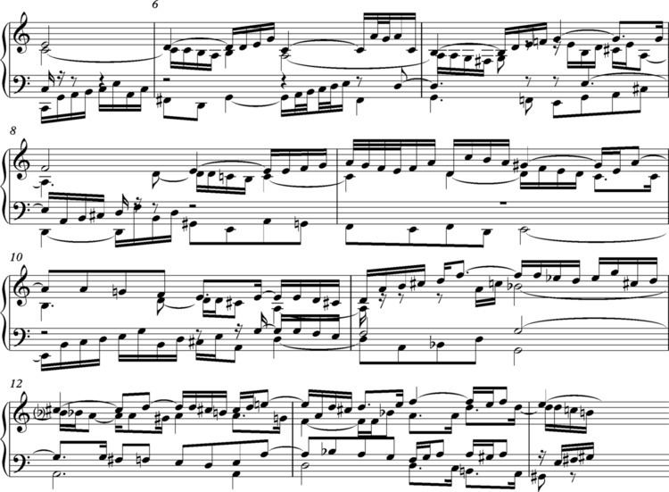 Prelude and Fugue in C major, BWV 870