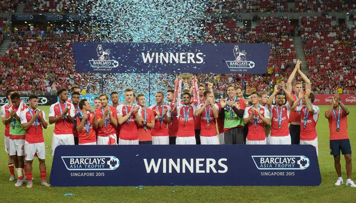 Premier League Asia Trophy Arsenal trounce Everton in Asia Trophy final Zee News