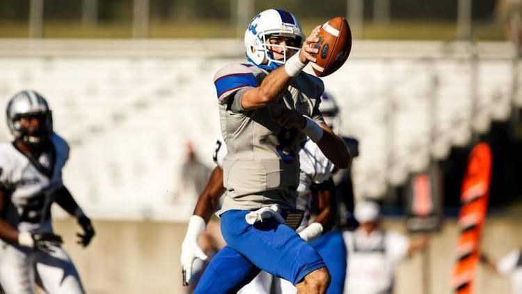 Presbyterian Blue Hose football On On Blue Hose The Presbyterian College BlueStocking