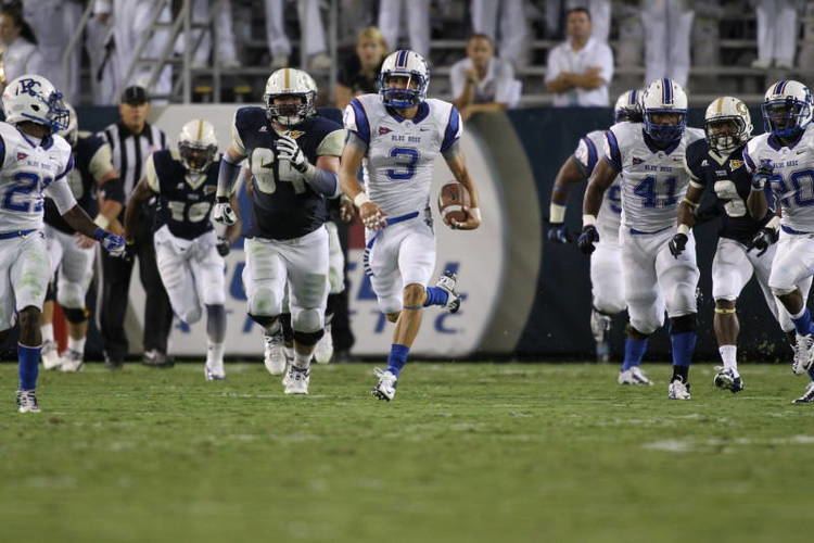 Presbyterian Blue Hose football Blue Hose Football Falls at Georgia Tech Presbyterian College Blue