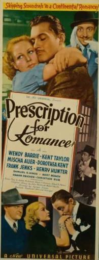 Prescription for Romance movie poster