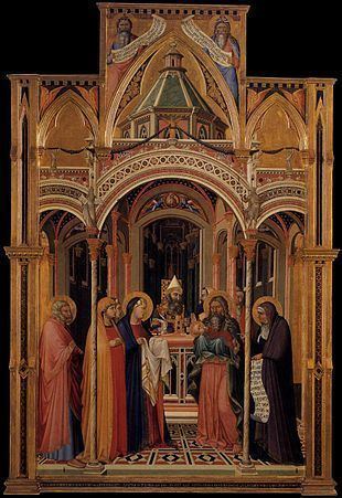 Presentation at the Temple (Ambrogio Lorenzetti) httpsuploadwikimediaorgwikipediacommonsthu