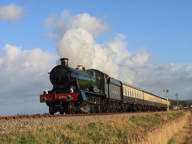 Preserved GWR Modified Hall Class locomotives