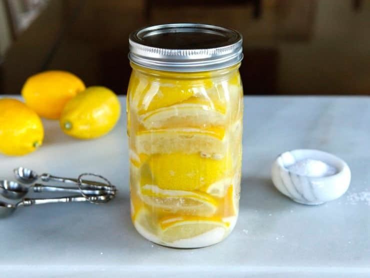 Preserved lemon How to Make Preserved Lemons with Salt Recipe Tutorial