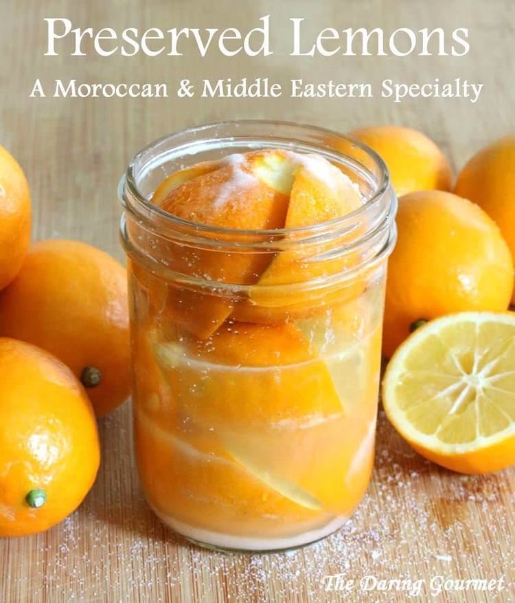 Preserved lemon How To Make Preserved Lemons A MoroccanMiddle Eastern Specialty