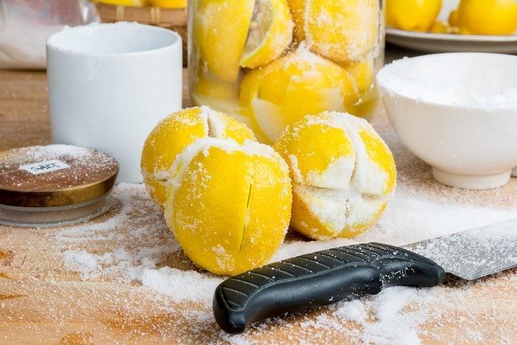 Preserved lemon Preserved Lemons recipe Epicuriouscom