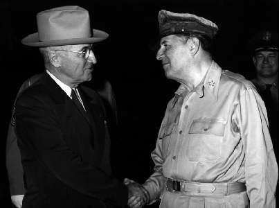 President Truman's relief of General Douglas MacArthur