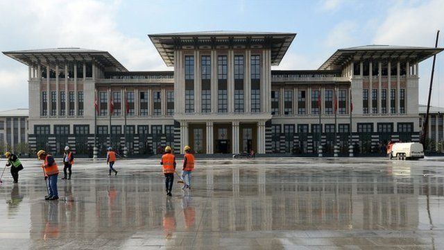 Presidential Complex Erdogan presidential palace in 60 seconds BBC News
