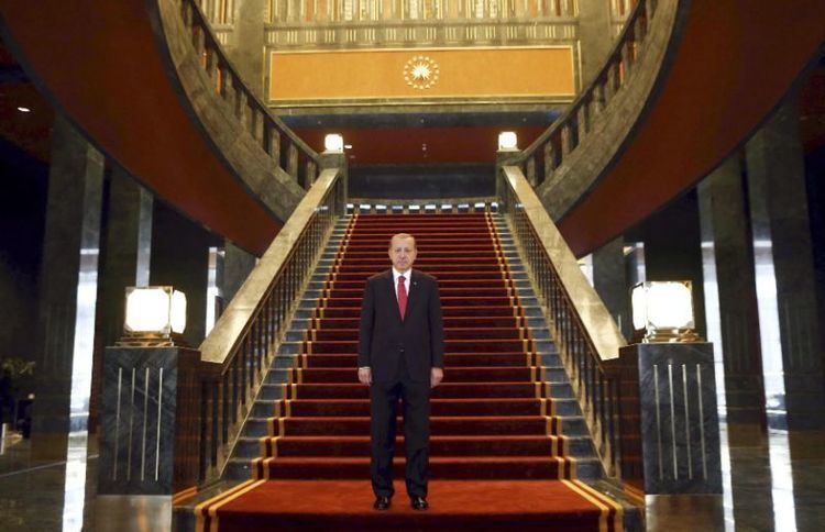 Presidential Complex Erdogan unveils Turkey39s controversial new presidential palace