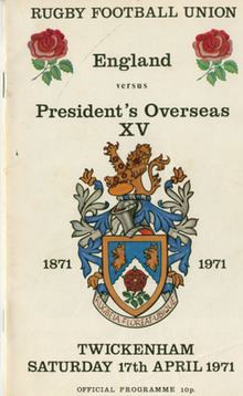 President's Overseas XV httpsuploadwikimediaorgwikipediaenthumb3