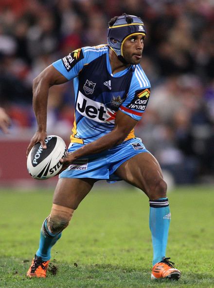 Preston Campbell Preston Campbell Photos NRL Rd 12 Bulldogs v Titans