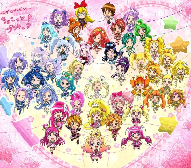 PRETTY CURE ALL STARS NEW STAGE 3, Superheroes