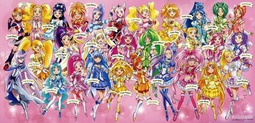 Pretty Cure pretty cure images All Pretty Cures wallpaper and background photos