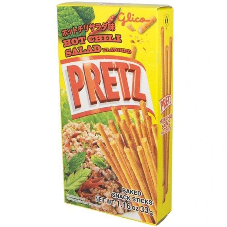 Pretz Pretz Hot Chili Salad 116 oz Thailand Pocky Pretz amp Biscuit