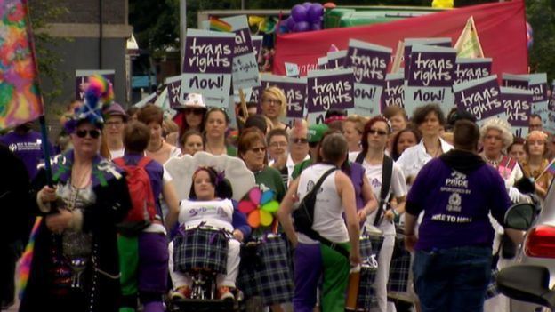 Pride Glasgow Thousands take to the streets for Glasgow39s pride parade BBC News