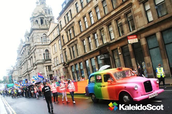Pride Glasgow Scotland to celebrate Glasgow Pride in late August 2015