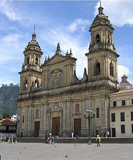 Primatial Cathedral of Bogotá httpsuploadwikimediaorgwikipediacommonsthu