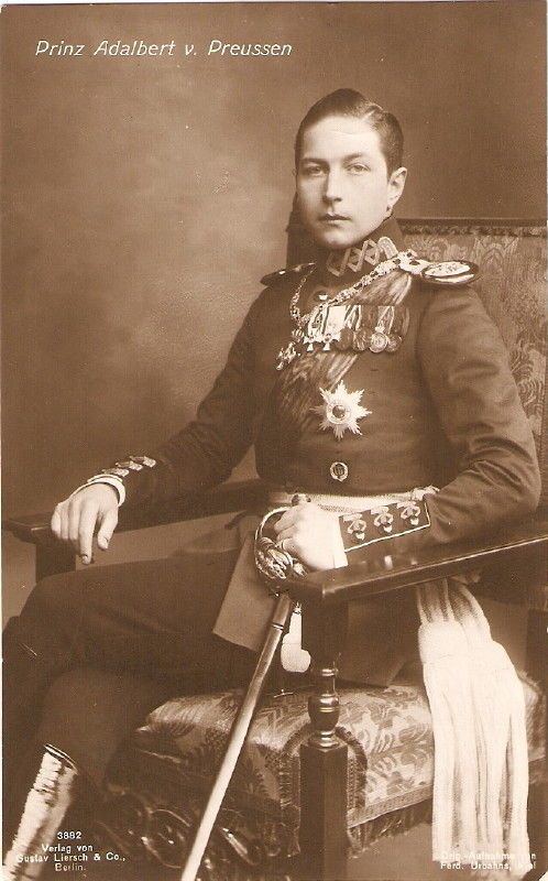 Prince Adalbert of Prussia (1884–1948) Prince Adalbert of Prussia 18841948 was a son of Kaiser Wilhelm