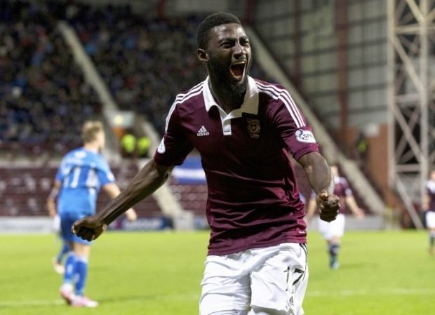 Prince Buaben Prince Buaben wants to stay at Hearts 39forever39 The Scotsman