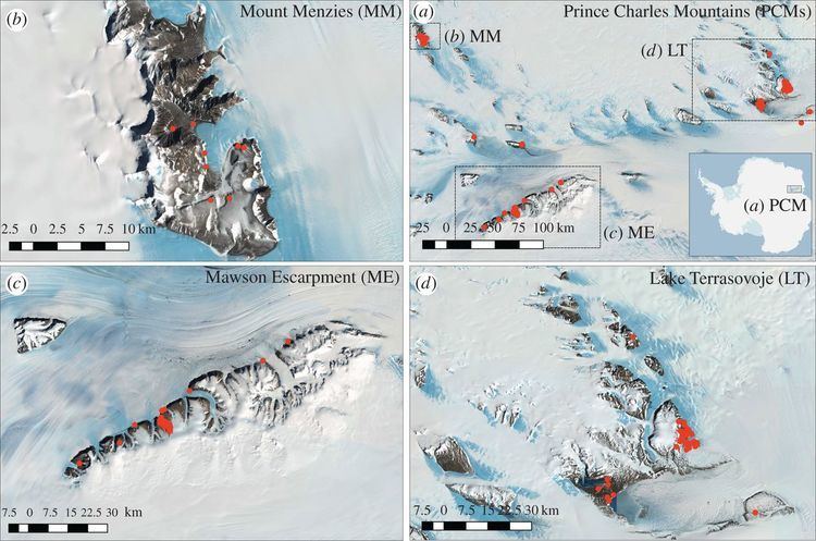 Prince Charles Mountains Agerelated environmental gradients influence invertebrate