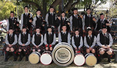 Prince Charles Pipe Band 152nd Scottish Highland Gathering amp Games