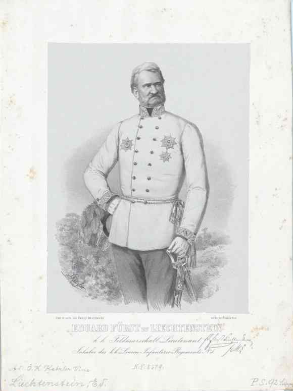 Prince Eduard Franz of Liechtenstein