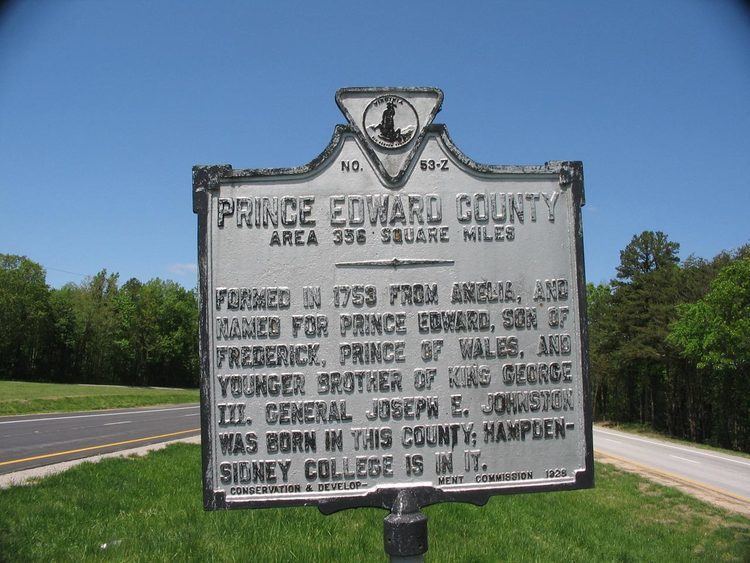 Prince Edward County, Virginia wwwvirginiamemorycomblogsoutoftheboxfiles