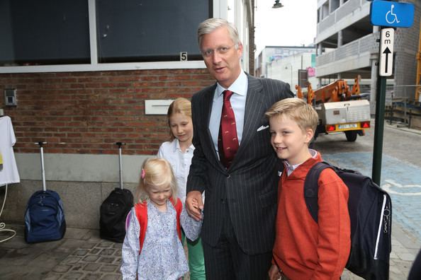 Prince Gabriel of Belgium Prince Gabriel of Belgium and King Philippe Photos Crown