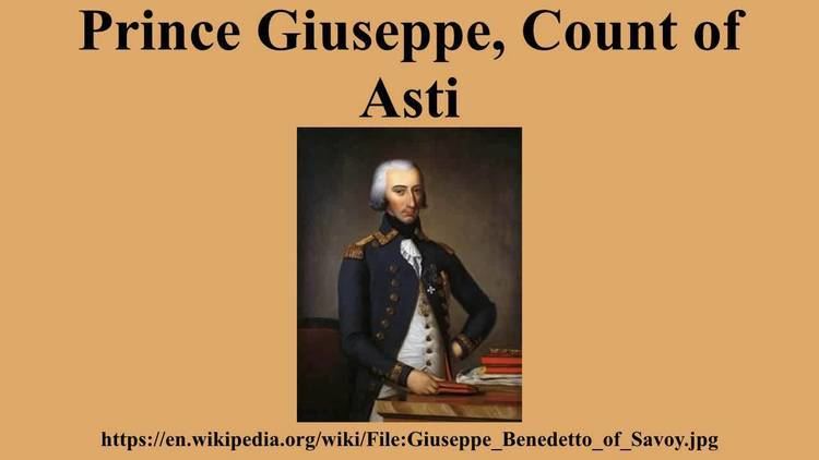Prince Giuseppe, Count of Asti Prince Giuseppe Count of Asti YouTube