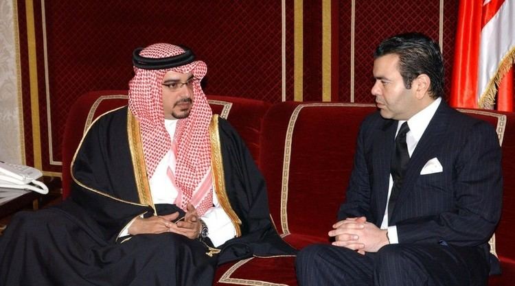 Prince Moulay Rachid of Morocco Prince Moulay Rachid in funerals of Bahraini king son