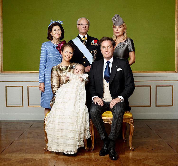 Prince Nicolas, Duke of Ångermanland Prince Nicolas of Sweden official christening photos