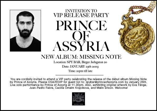 Prince of Assyria Prince of Assyria imaginarylife