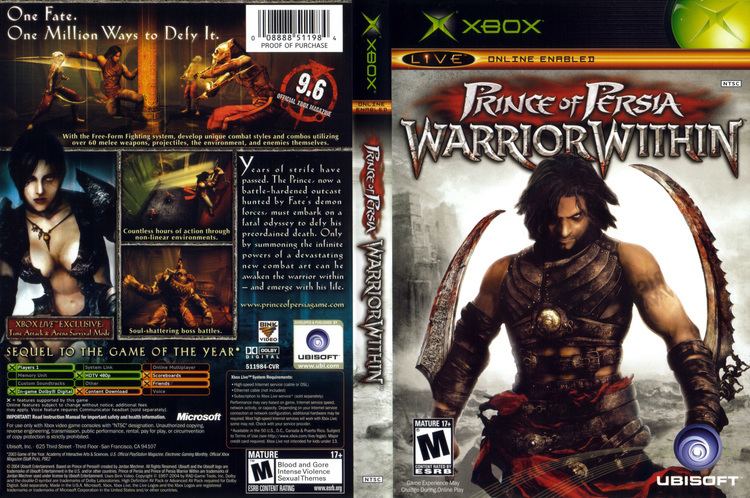 Prince of Persia: Warrior Within wwwtheisozonecomimagescoverxbox380jpg
