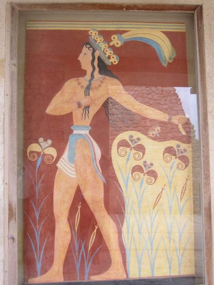 Prince of the Lilies Reconstructing the Past the Prince of the Lilies and the Minoan