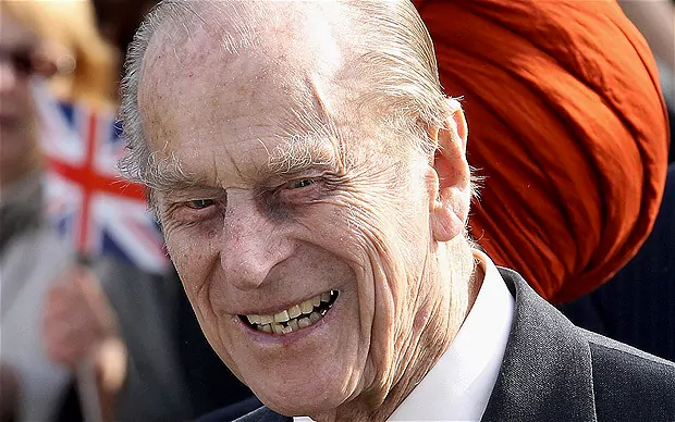 Prince Philip, Duke of Edinburgh Duke of Edinburgh asks disabled man How many people have