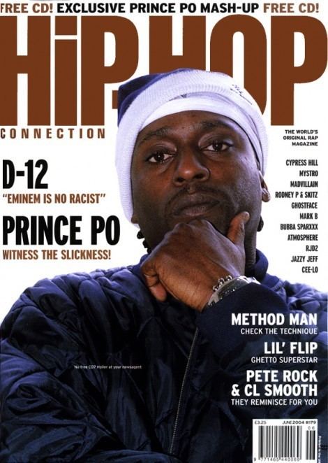 Prince Po Prince Po on Cover of Hip Hop Connection
