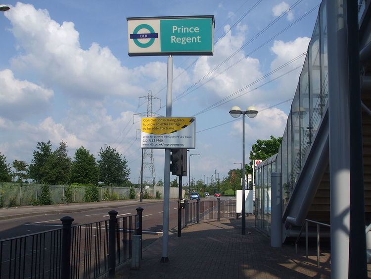 Prince Regent DLR station