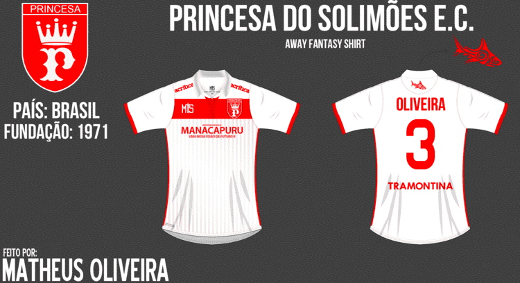 Princesa do Solimões Esporte Clube Matolli Kit Design 24 Princesa do Solimes Esporte Clube Srie