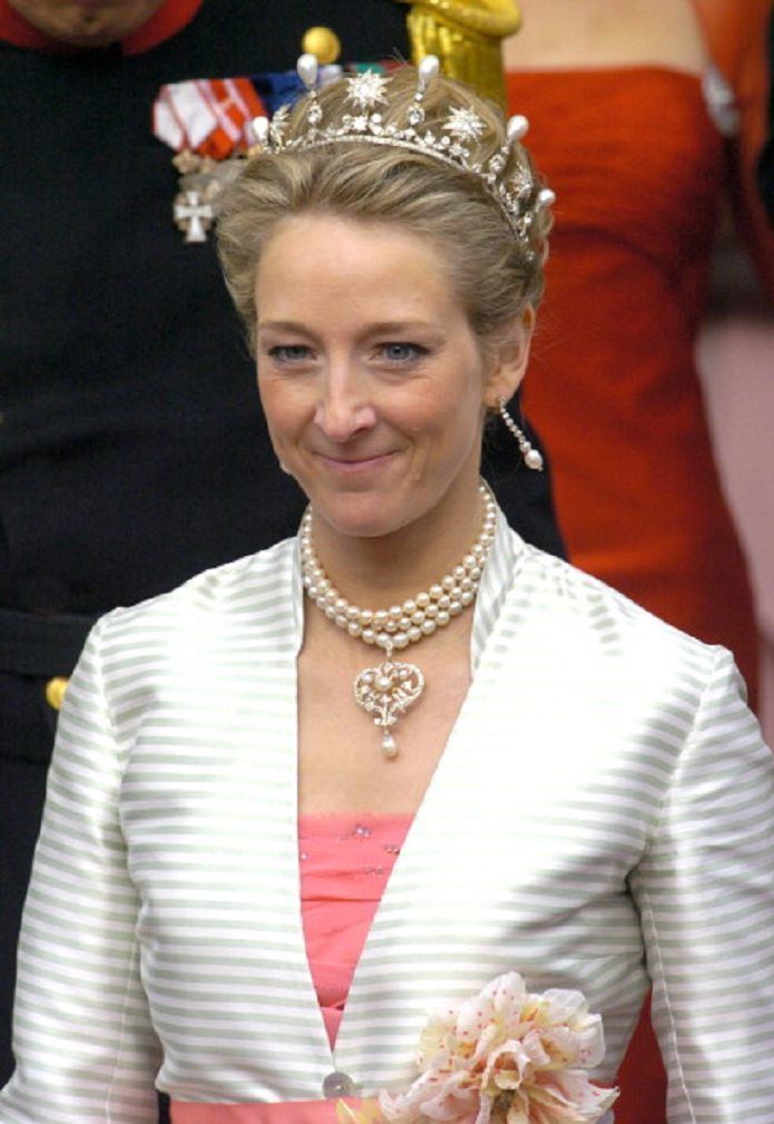 Princess Alexandra of Sayn-Wittgenstein-Berleburg Princess Alexandra of SaynWittgensteinBerleburg wearing
